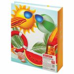 Фотоальбом BRAUBERG "Здравствуй, лето" на 200 фото 10х15 см, твердая обложка, термосварка, 391170