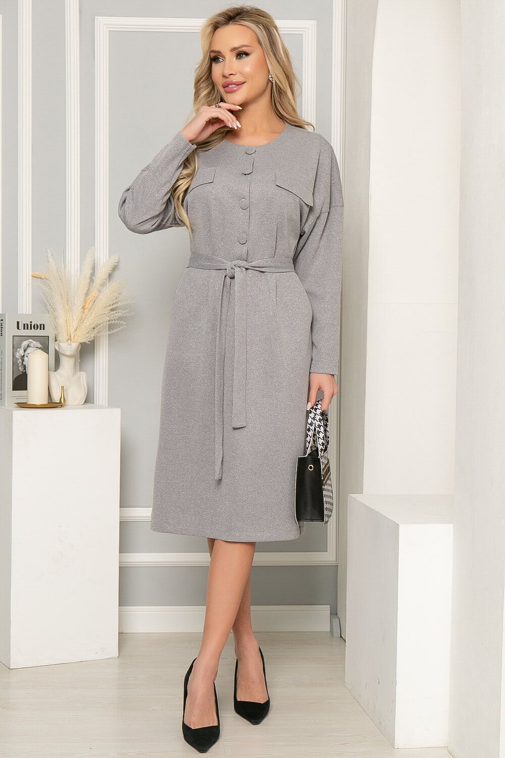 Платье "Вероника" (грей) П4887 LT Collection