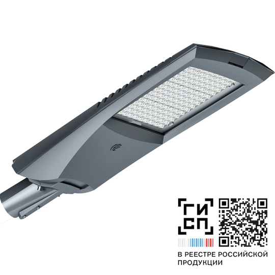 Светильник ДКУ Урбан M LED-100-ШБ/У50 (15000/740/RAL7040/0/ORS2/GEN1) 15000 лм 4000 К 675x420x124мм IP66 GALAD