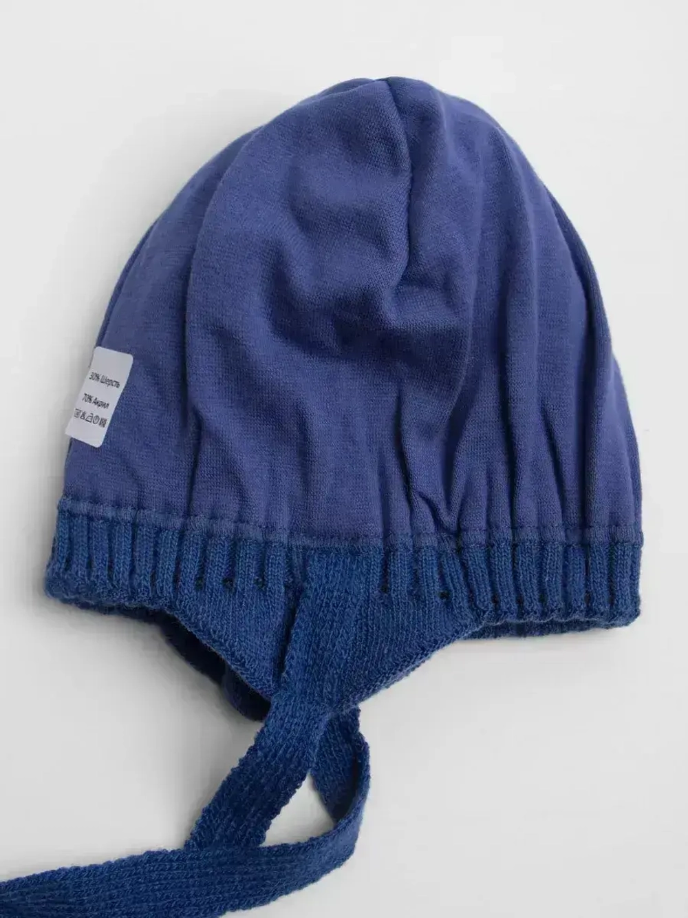 Шапка вязаная детская демисезонная