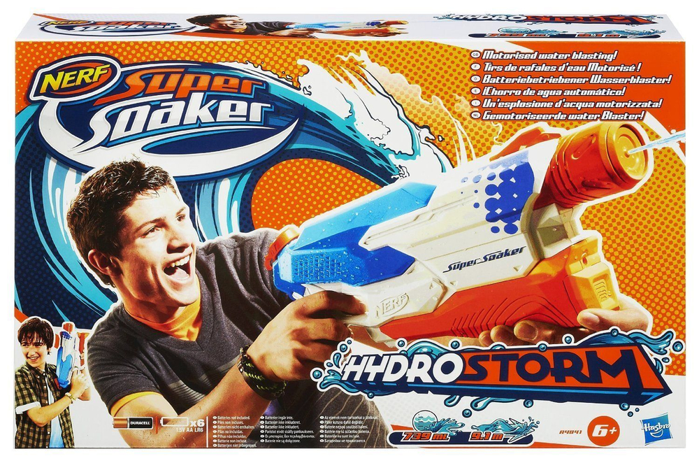 Hasbro: Nerf Водяной бластер Супер Соакер Водяной шторм A4841  — Nerf Super Soaker Hydro Storm — Нерф Нёрф Хасбро