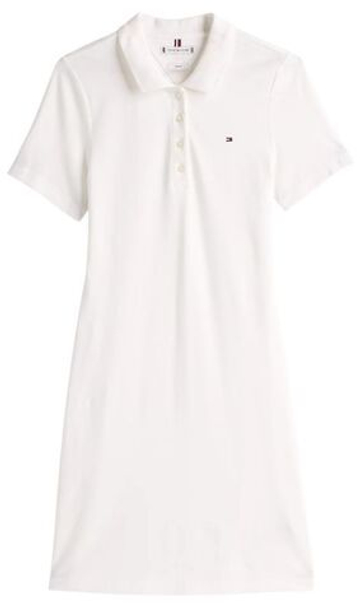 Теннисное платье Tommy Hilfiger 1985 Slim Pique - белый