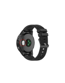 Защитная заглушка зарядного отверстия часов Garmin Fenix, Forerunner, Instinct, Venu, Vivoactive и др. (белая)