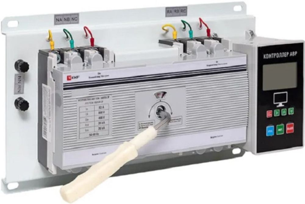 Автоматический ввод резерва EKF ats-tsm-63A-3p-pro