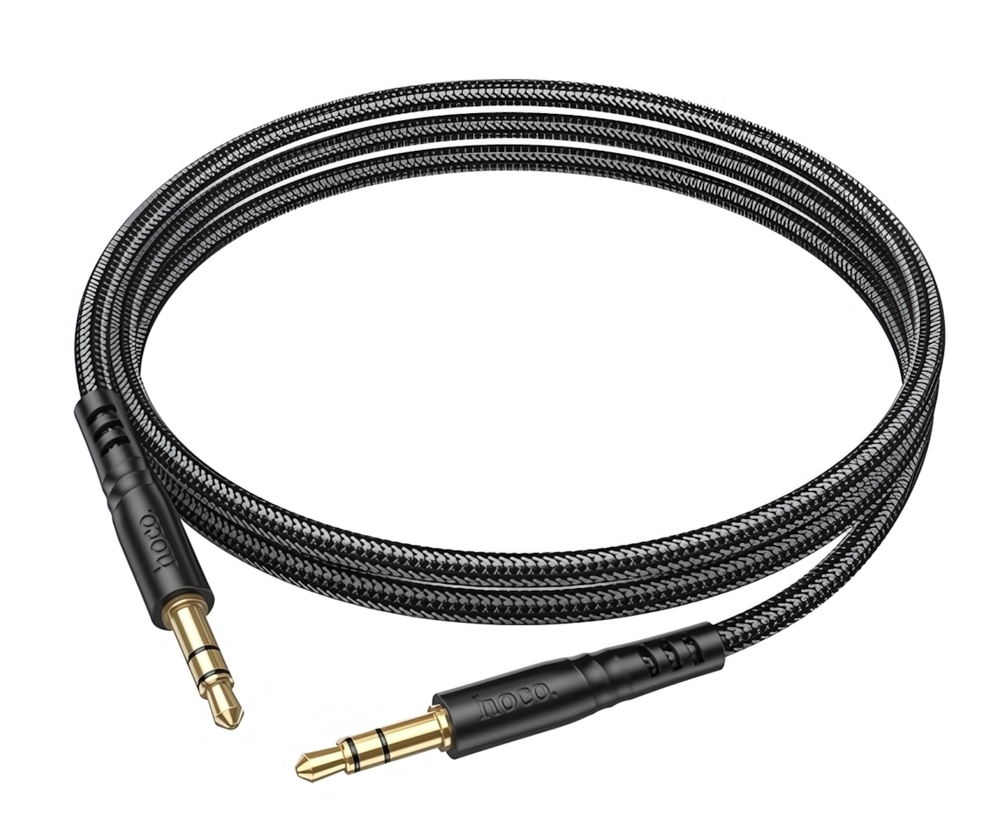 Кабель AUX HOCO UPA24 1м Black