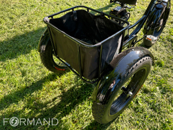 Электрический трицикл фэтбайк GreenCamel Трайк-F20 (500W 12Ah), Красный