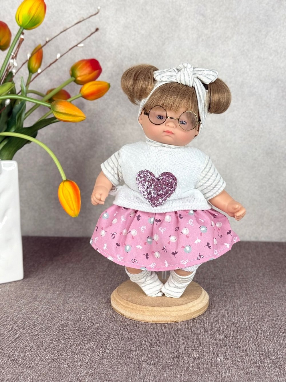 Кукла Marina and Pau 26cм Suenecitos мягконабивная (M125)