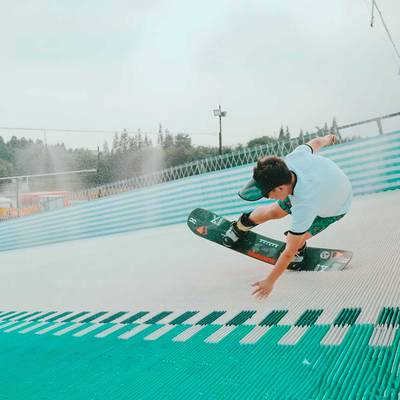 Модульное покрытие «DrySki» для сухих склонов и карвинга, 50×10×7 см