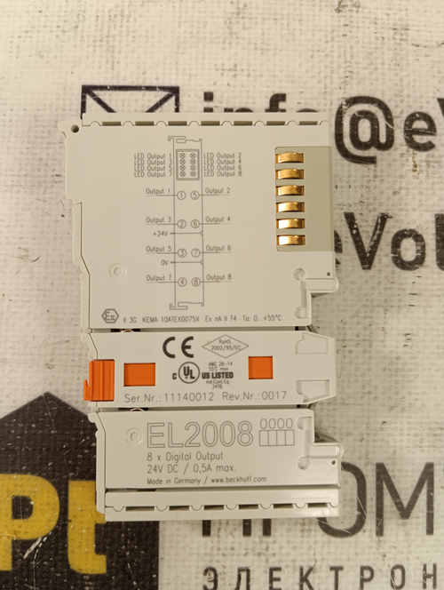 Beckhoff EL2008 с хранения