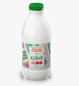 КЕФИР БАБУЛИНЫ ПРОДУКТЫ 1% 900ГР