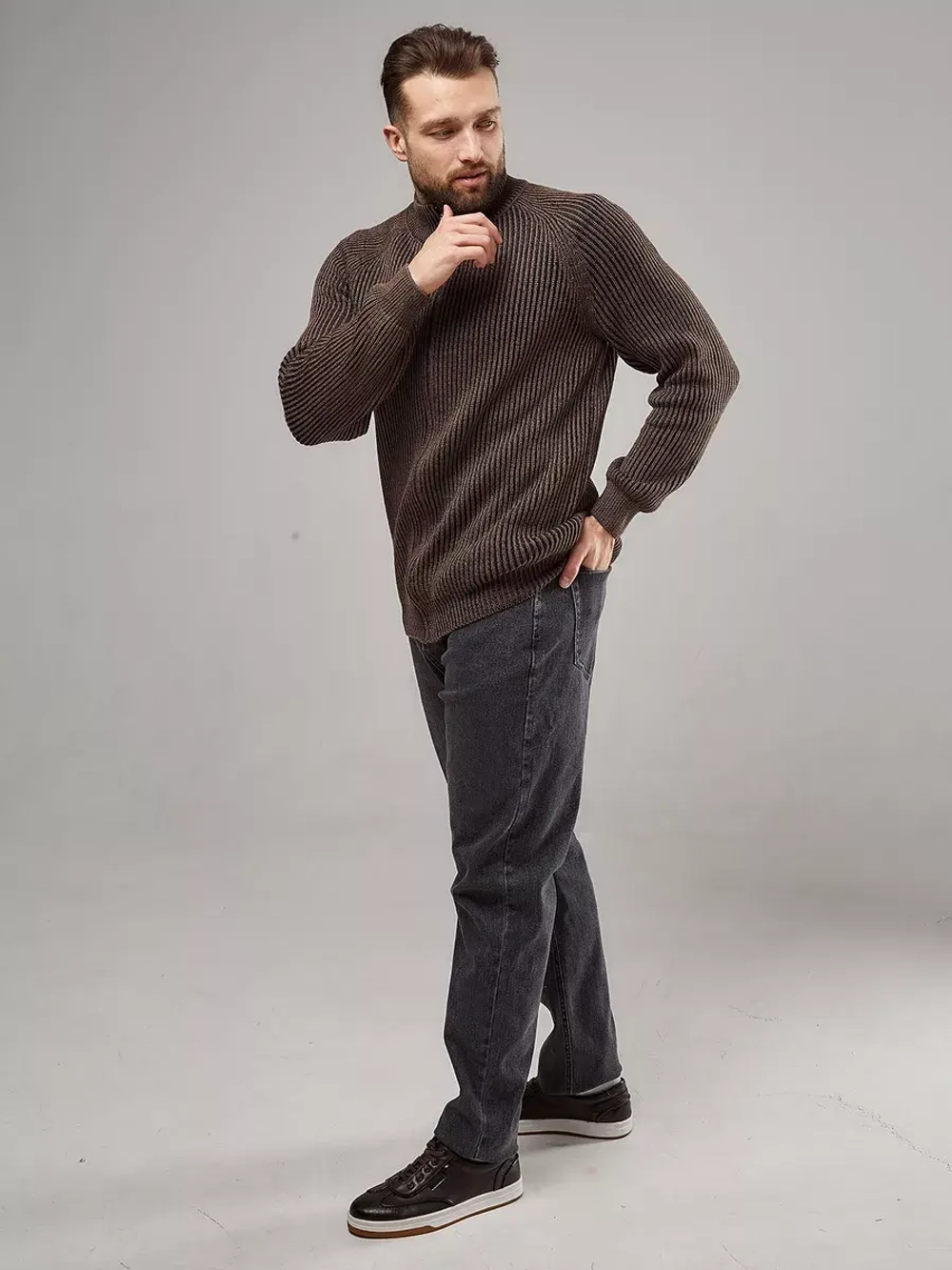 Джемпер на молнии