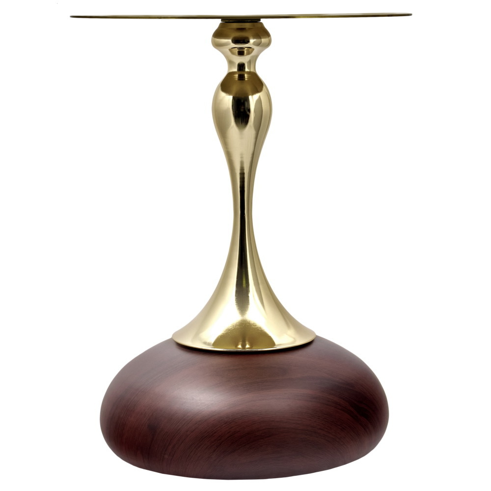 Кофейный столик Angel 40x55см, металл под дерево