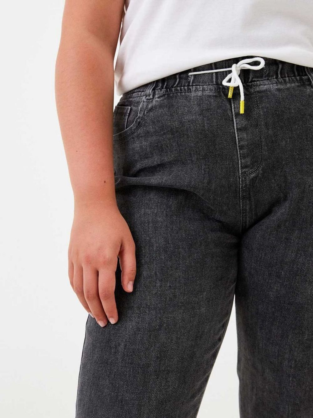 Джинсы на резинке больших размеров