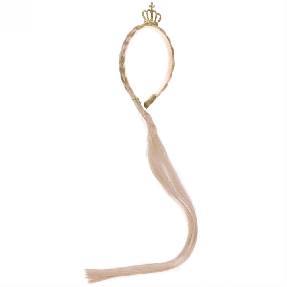 Ободок карнавальный с хвостом «Принцесса радуги» 54 см, микс