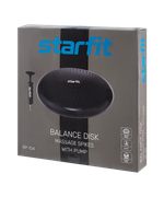 Диск балансировочный BP-104, с насосом, массажный, лаймовый