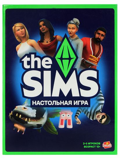 Настольная игра The SIMS русский язык (уцененный товар)