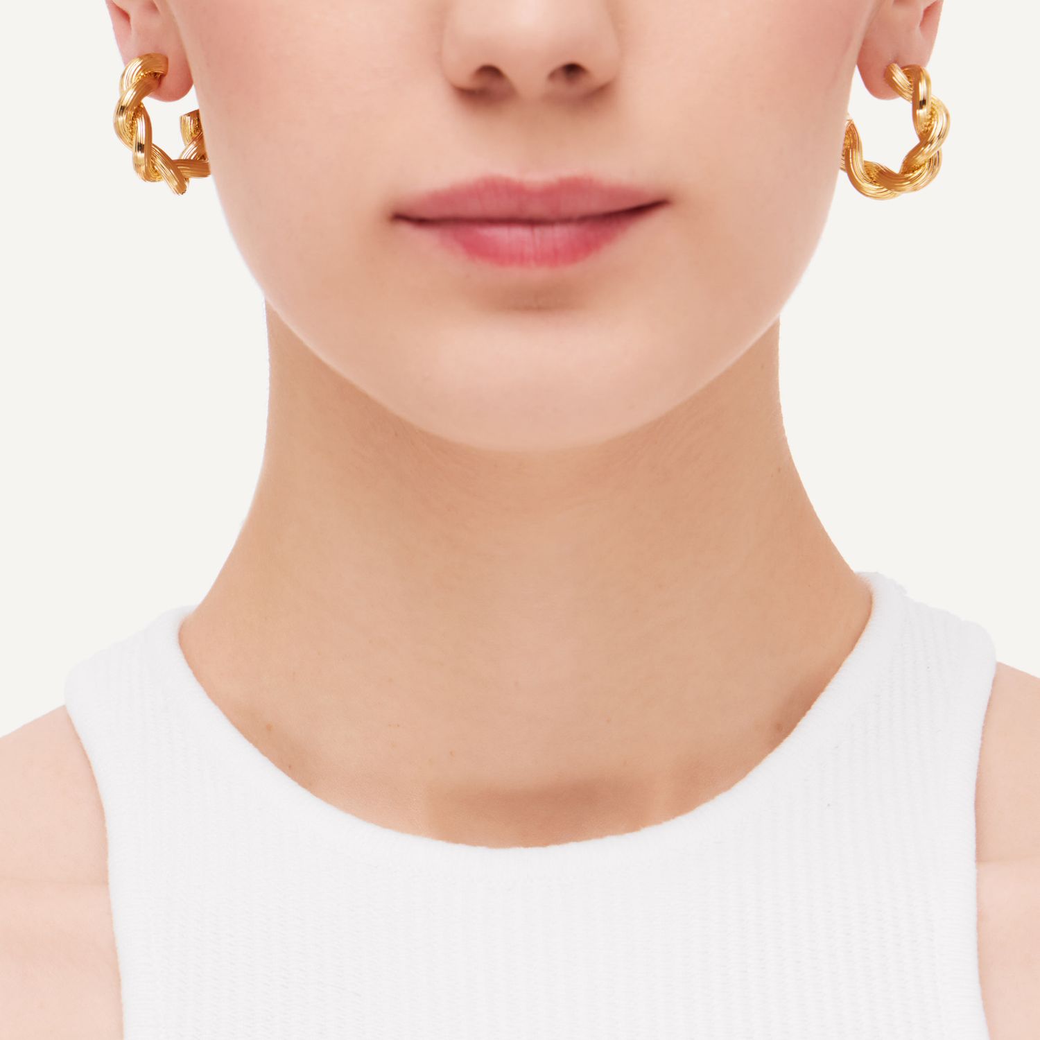 Серьги Entwinement Earrings – Gold