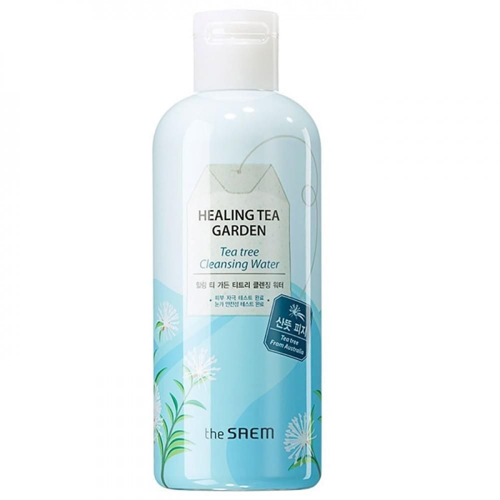 The Saem Healing Tea Garden Tea Tree Cleansing Water вода очищающая с экстрактом чайного дерева