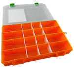 Коробка FisherBox 250 оранж. 5-29отд. 250х190х2мм (малая) FB-B250or