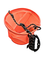 Ведро для воды и прикормки (складное) Kaida 6 л диаметр 21 см высота 20 см