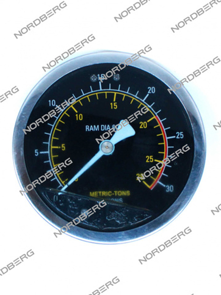 Манометр для пресса N3620 NORDBERG N3620#PG