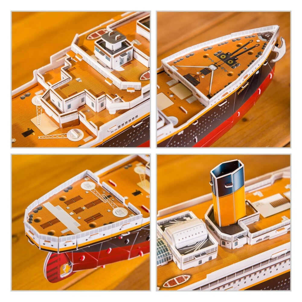 Revell - 3D пазл РМС Титаник 113 элементов. 00170 / артикул   00170  / GTIN 4009803001708