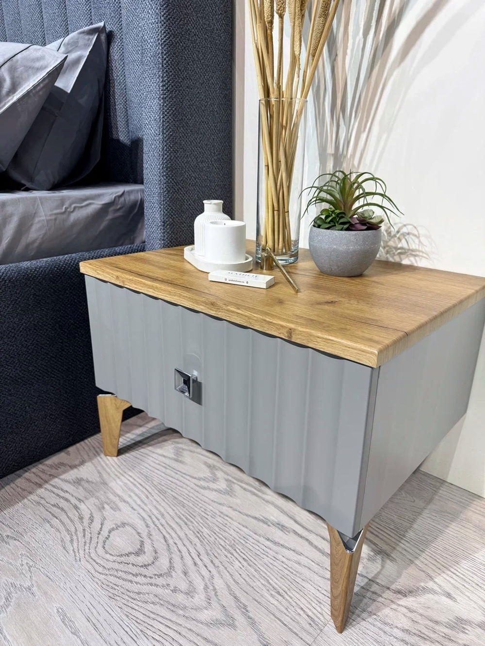 Коллекция “Лиана” Серая серебро