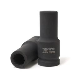 Головка ударная глубокая 21мм 3/4''12гр. RockForce##Rock FORCE RF-46810021