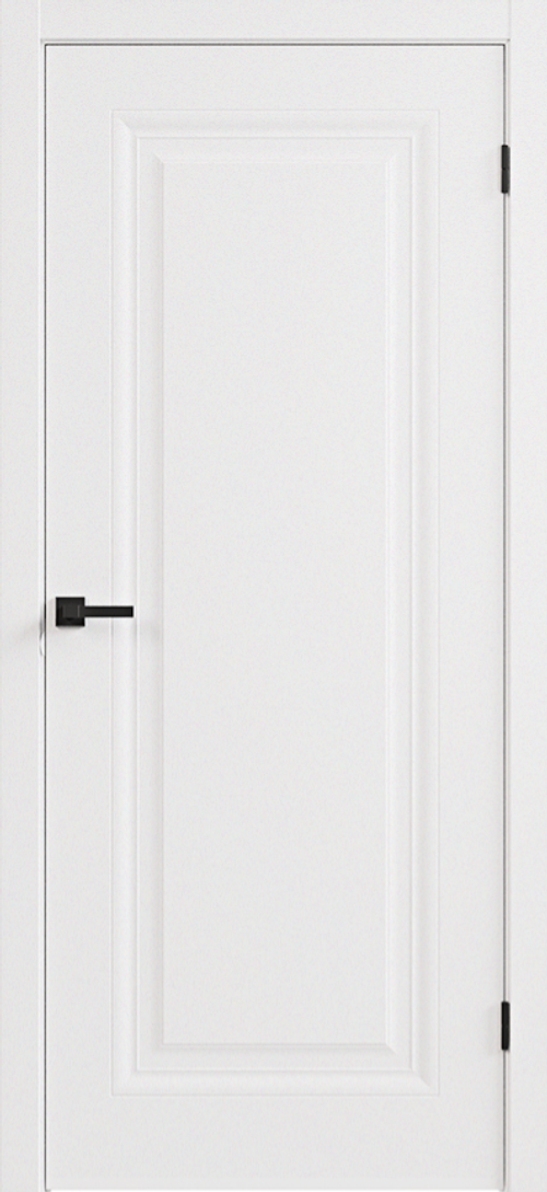 Дверное полотно глухое Палермо беласнежная шагрель 80х200