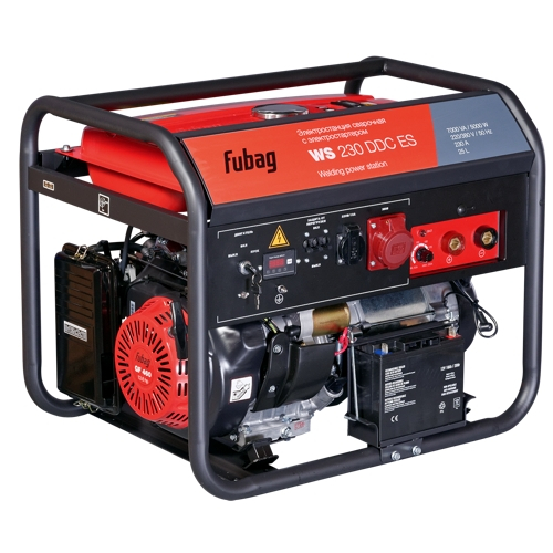 Сварочная генераторная установка Fubag WS 230 DDC ES бензиновая (380-220В)