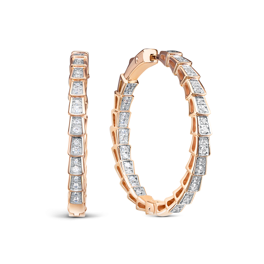 Серьги из золота 585 пробы