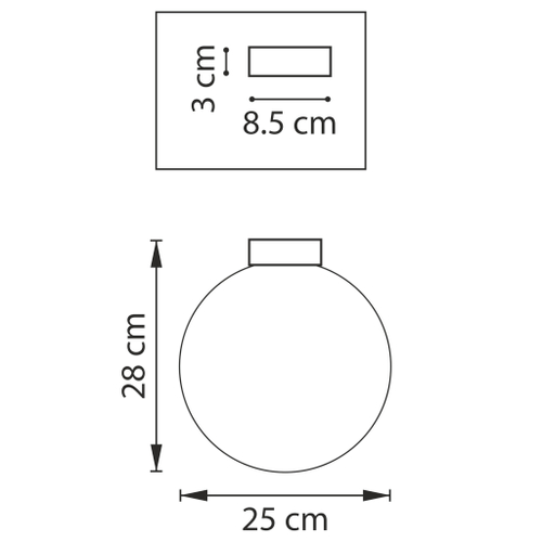 Потолочный светильник Globo Lightstar 812031