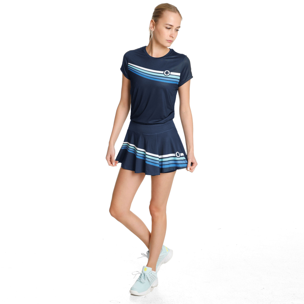 Женская теннисная юбка Tennis-Point Skirt Special Edition Women - Dark Blue, Multicoloured