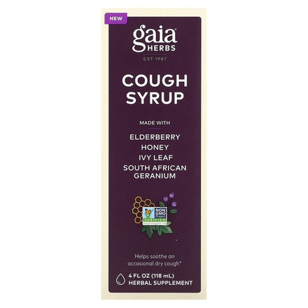 Gaia Herbs, Сироп от кашля, 118 мл (4 жидк. унц.)