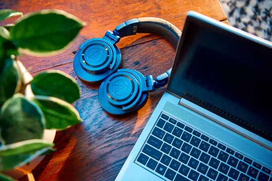 Наушники полноразмерные Audio-Technica ATH-M50xBT2 Deep Sea