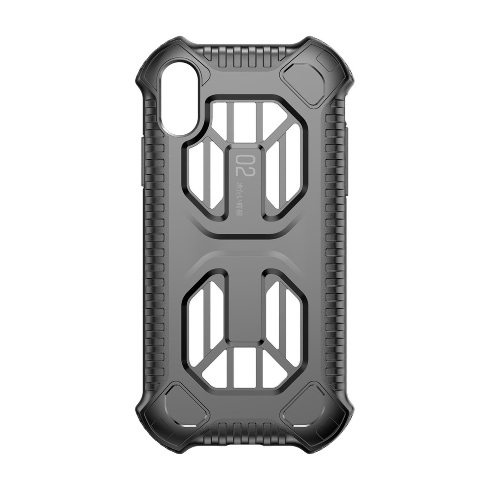 Чехол для Apple iPhone XS Max Baseus Cold Front Cooling Case - Black