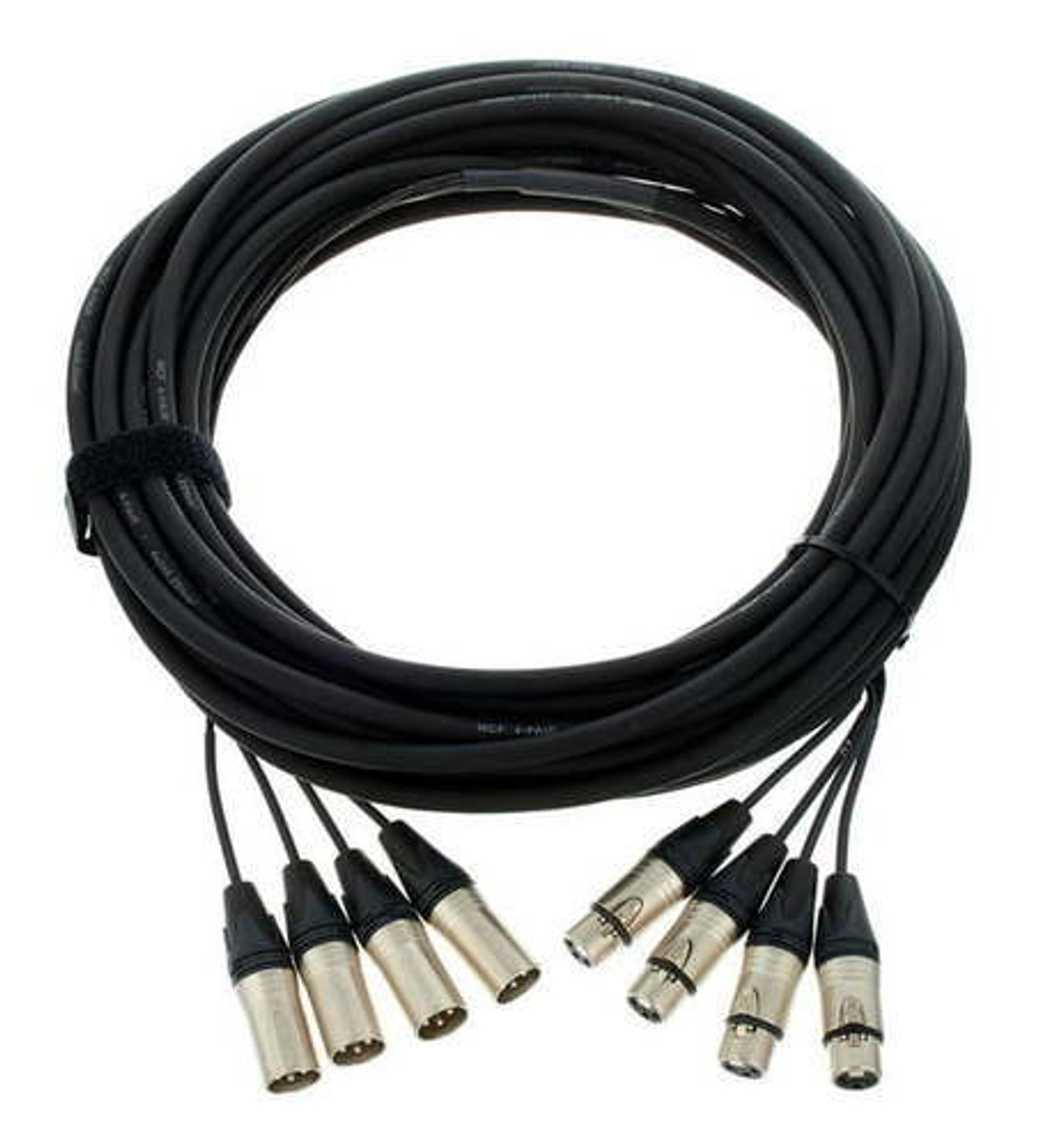 Сценический мультикор The Sssnake 80831-15 XLR Multicore 15m