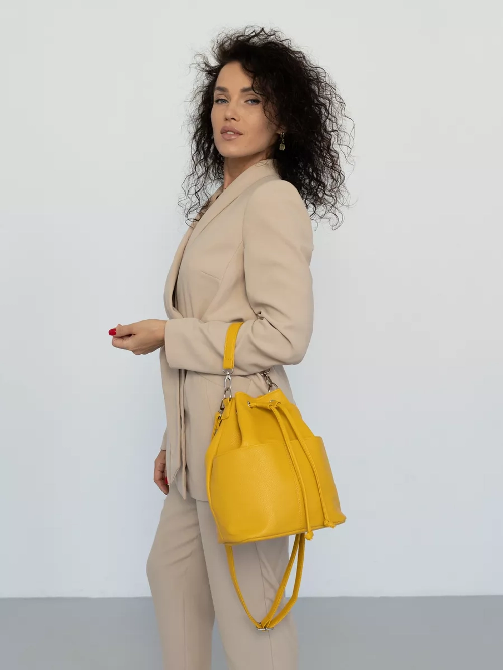 сумка через плечо тоут средняя мешок