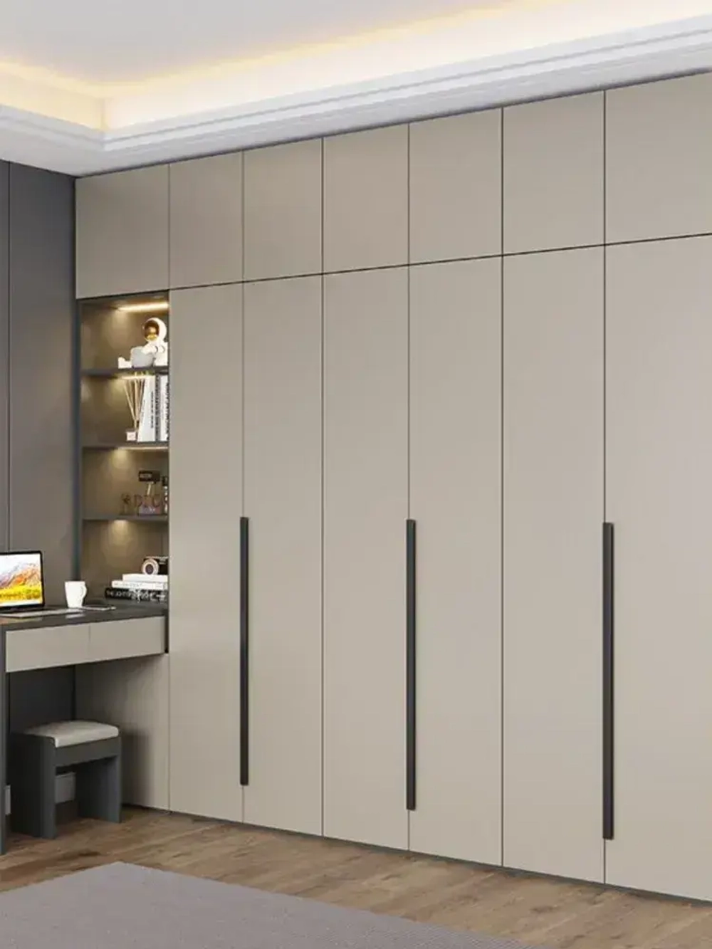 Ручка торцевая 1000 мм чёрная