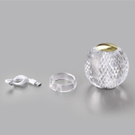 5008/2TL L-VISION ODL24 567 золотой/металл/акрил Настольный светильник LED 2W 4000K 180лм CRYSTAL