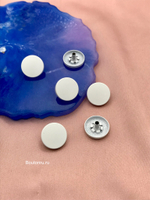 Шляпка под установочные кнопки белые