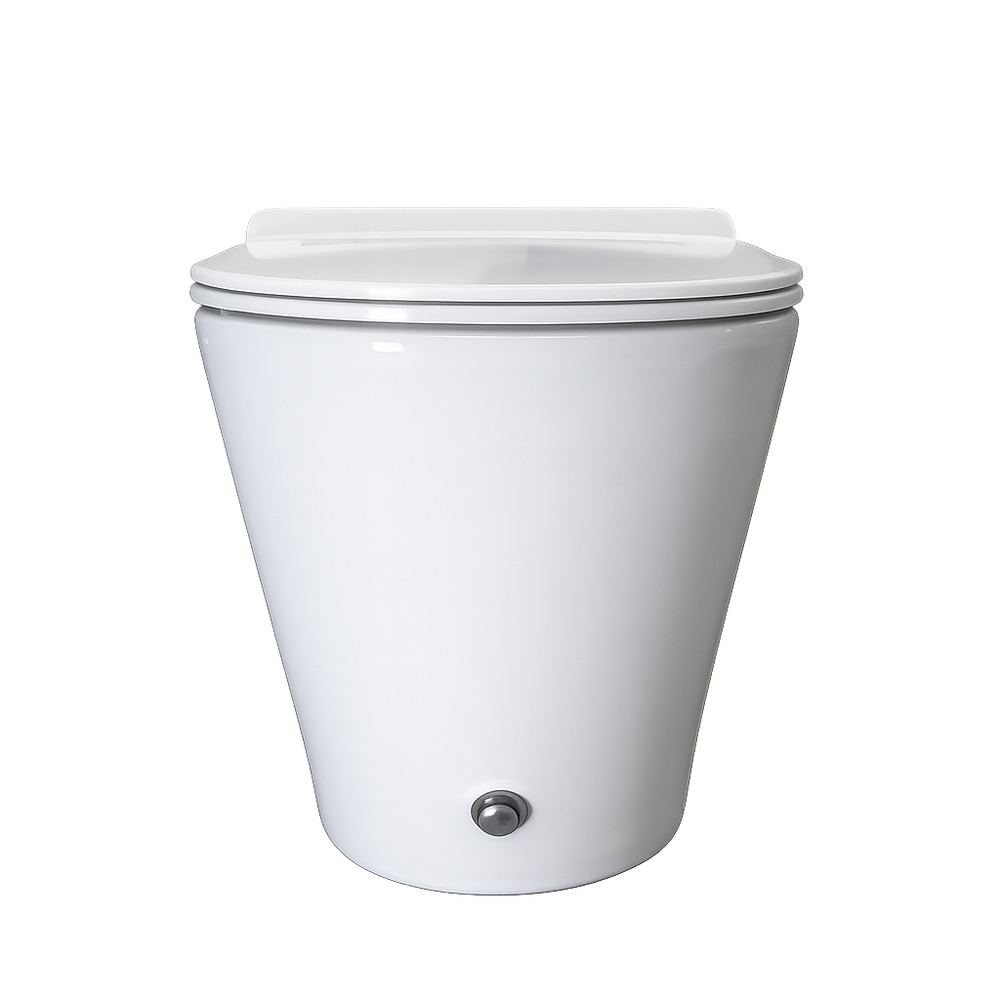 Унитаз приставной безободковый WAVE ОПТИМА/OPTIMA импульсный, сид.дюро,м/л,быстр