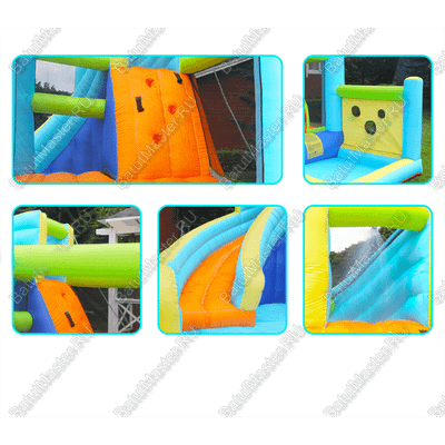 Батут домашний "Водная горка 2" 4,5*4*2,6 м