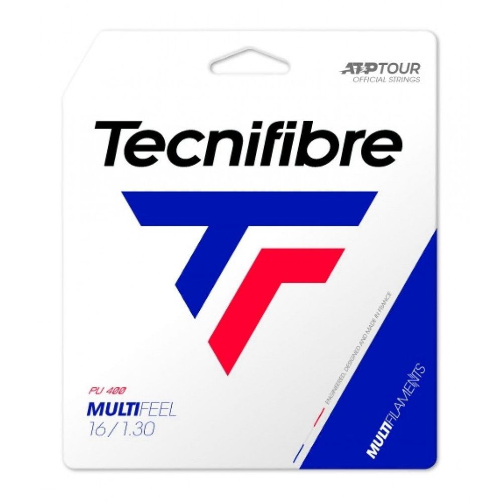Теннисные струны Tecnifibre Multifeel (12 m) - черный