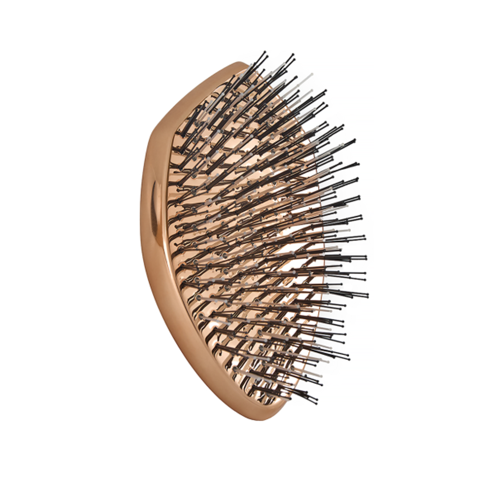 Расческа для волос многофункциональная мини SOLOMEYA Wonder Scalp Brush Golden mini