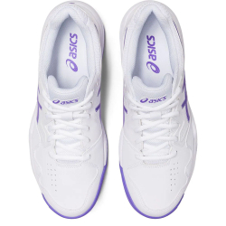 Кроссовки теннисные женские ASICS Gel-Dedicate 7 1042A167-104, р.7,5 (рос.37,5),бело-фиолетовые