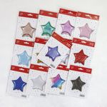 Шар (18"/46 см) Звезда, Красный, 1 шт. в упак.