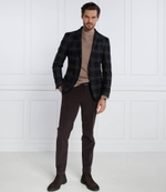 Хлопковый свитер jk-11willon Joop! - коричневый(30037866)