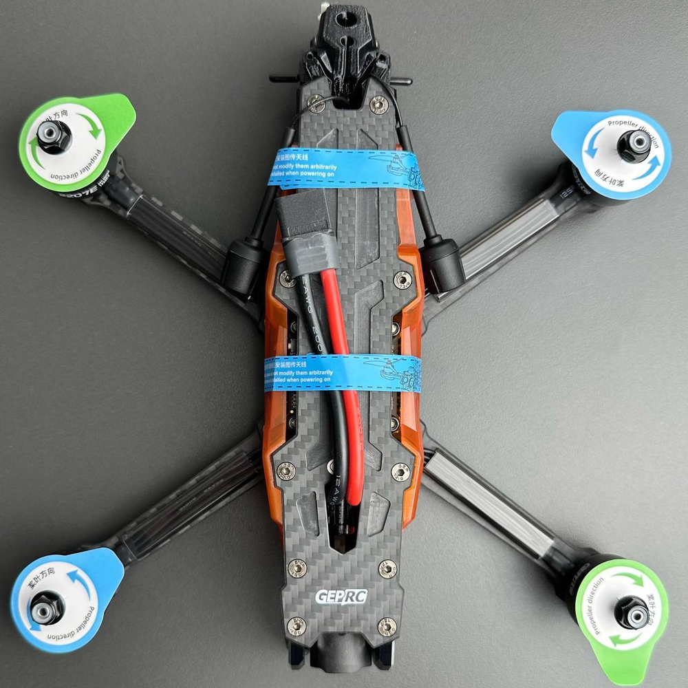 Квадрокоптер GEPRC Vapor X5 O4 Pro GPS ELRS 2.4 6S