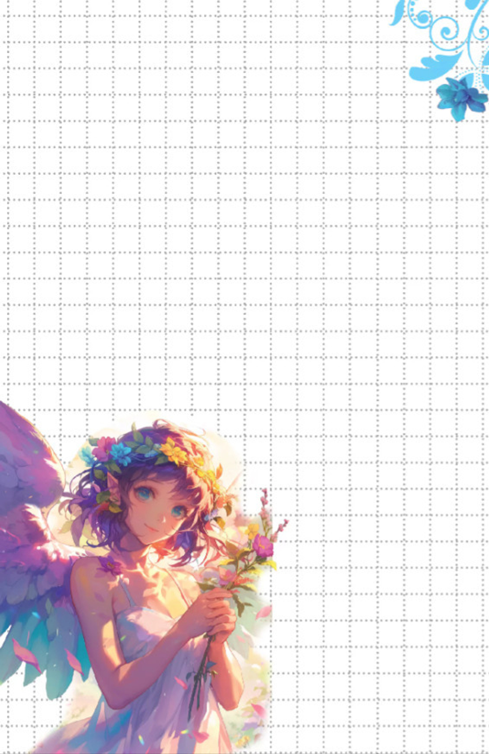 Блокнот 10*15 см КОНТЭНТ-КАНЦ Блокнот настоящей феи голубой (99907978)